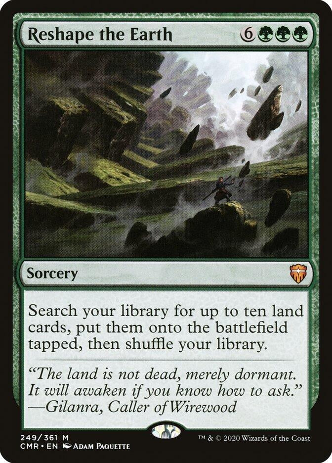 Image for Reshape the Earth (249) - Magic: The Gathering