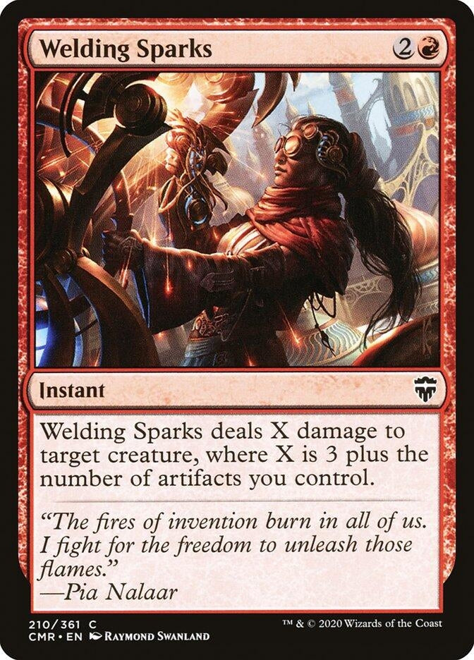 Image for Welding Sparks (210) - Magic: The Gathering