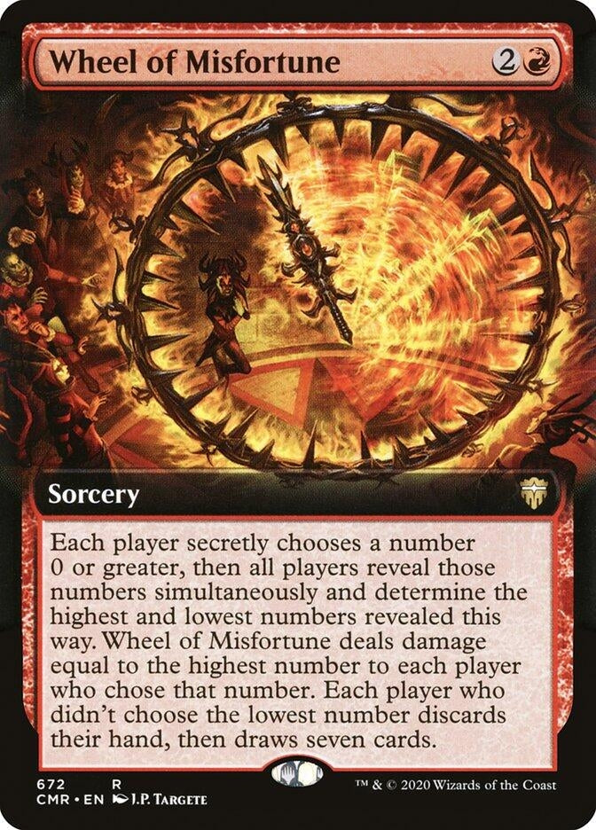 Image for Wheel of Misfortune (Extended Art) (672) - Magic: The Gathering