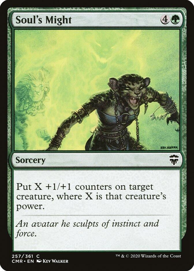 Image for Soul's Might (257) - Magic: The Gathering