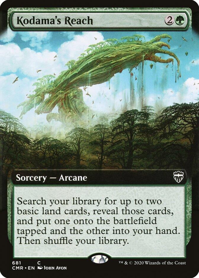 Image for Kodama's Reach (Extended Art) (681) - Magic: The Gathering