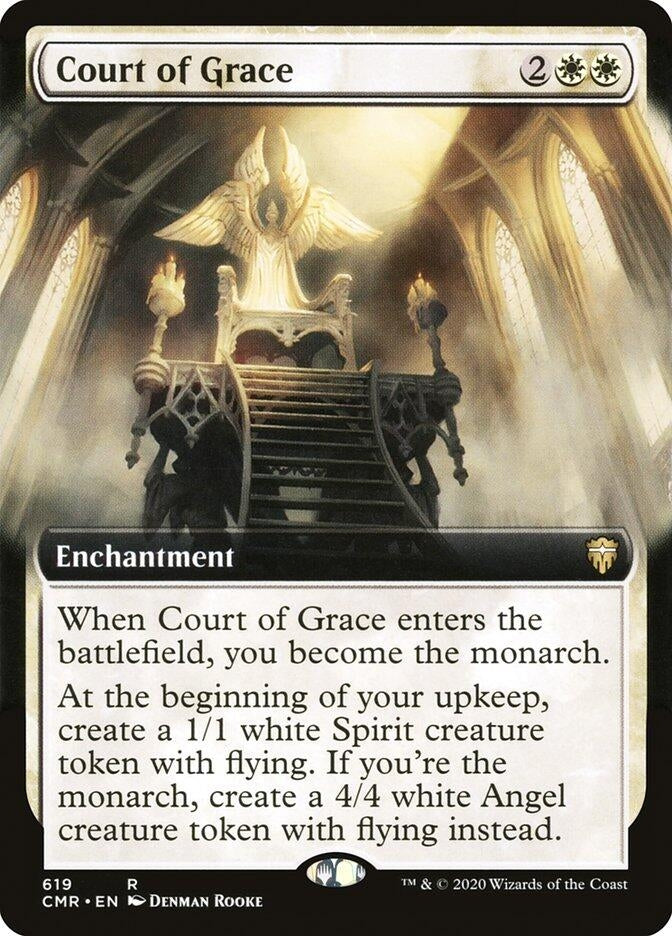 Image for Court of Grace (Extended Art) (619) - Magic: The Gathering