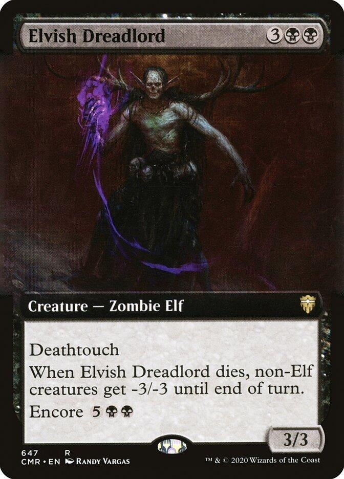 Image for Elvish Dreadlord (Extended Art) (647) - Magic: The Gathering