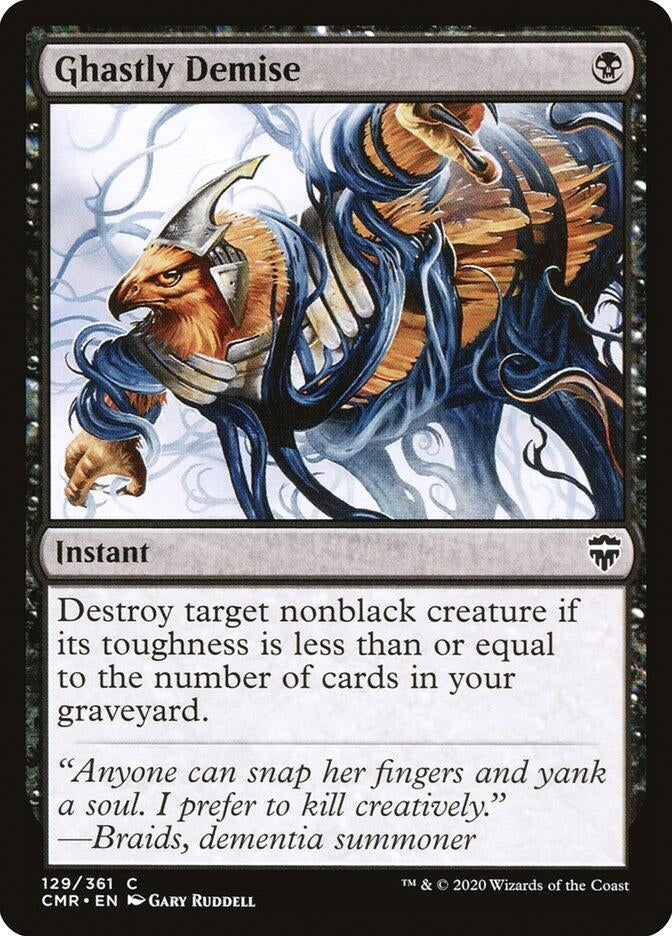 Image for Ghastly Demise (129) - Magic: The Gathering