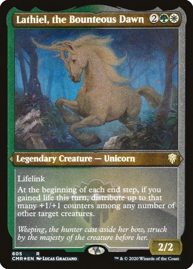 Image for Lathiel, the Bounteous Dawn (Foil Etched) (605) - Magic: The Gathering