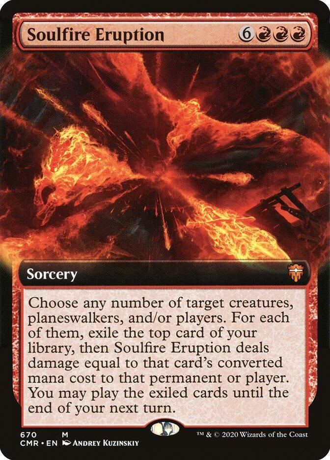 Image for Soulfire Eruption (Extended Art) (670) - Magic: The Gathering
