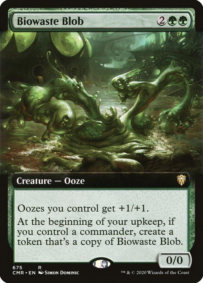 Image for Biowaste Blob (Extended Art) (675) - Magic: The Gathering