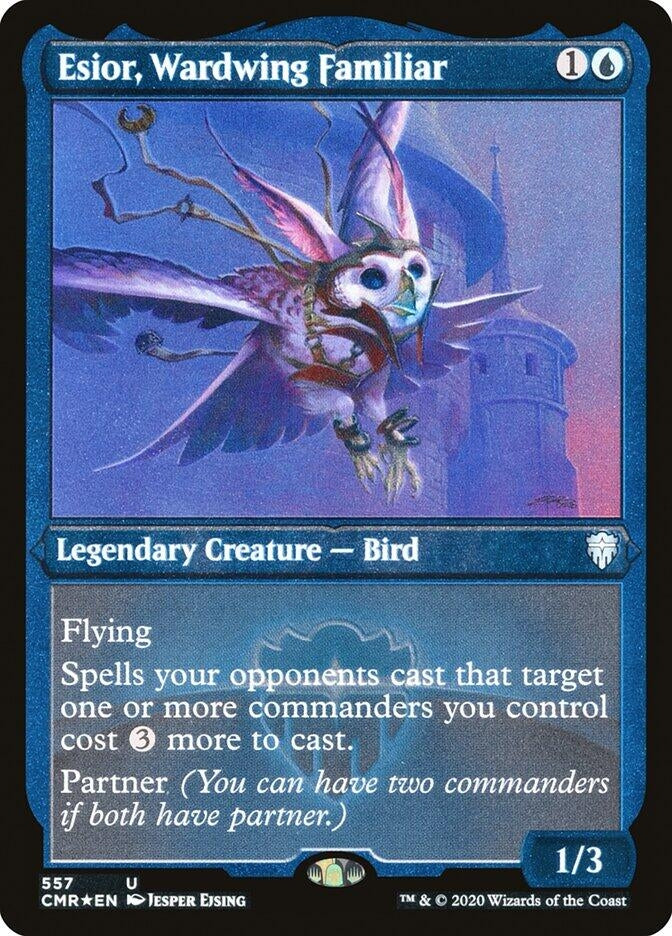 Image for Esior, Wardwing Familiar (Foil Etched) (557) - Magic: The Gathering
