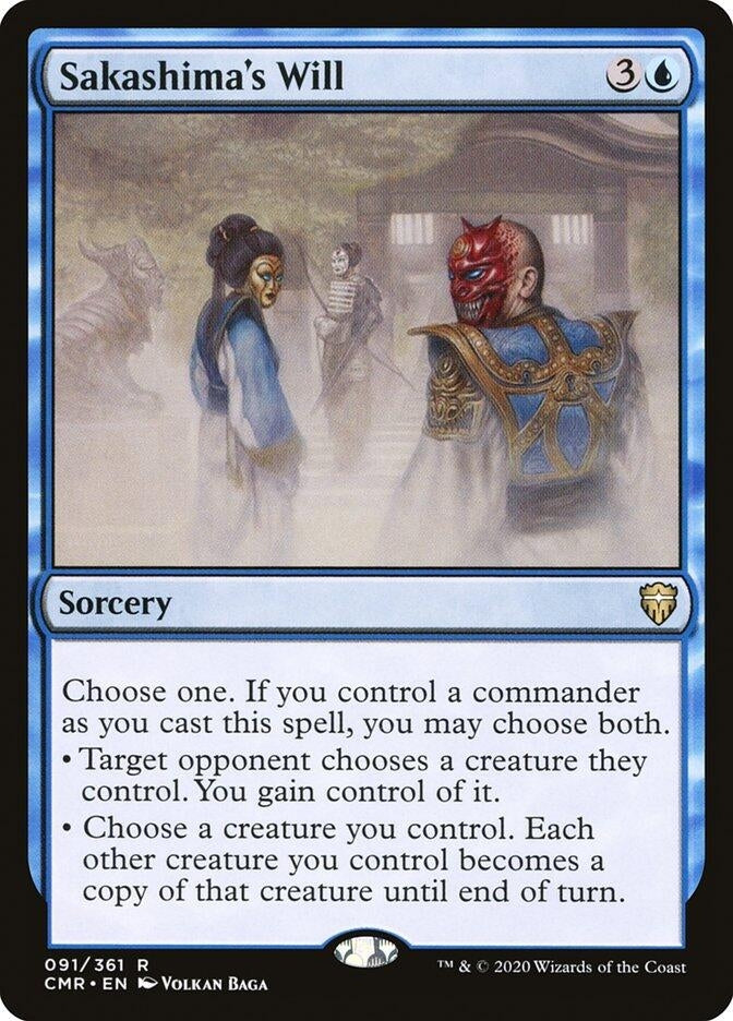 Image for Sakashima's Will (91) - Magic: The Gathering