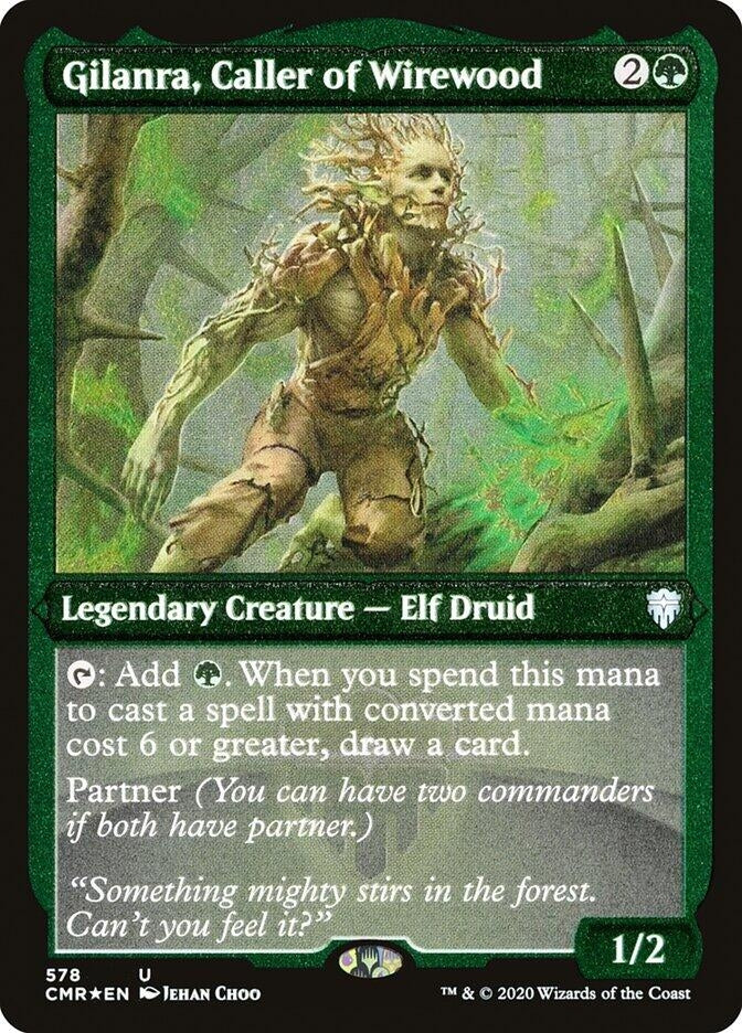 Image for Gilanra, Caller of Wirewood (Foil Etched) (578) - Magic: The Gathering