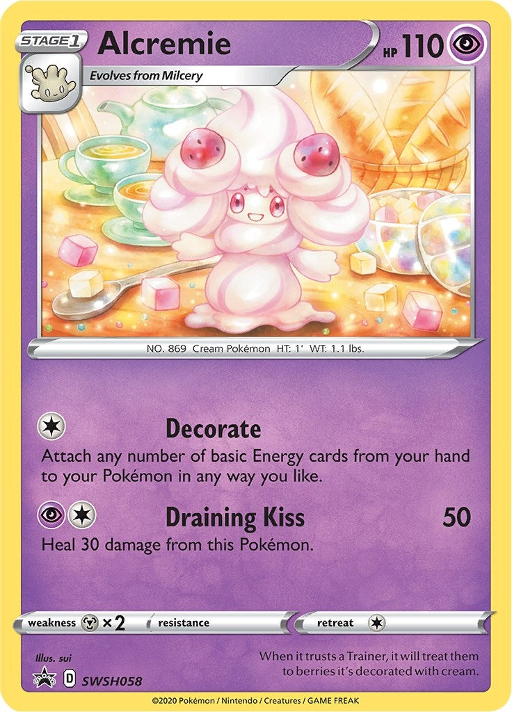 Image for Alcremie - SWSH058 (SWSH058) (SWSD) - Pokemon