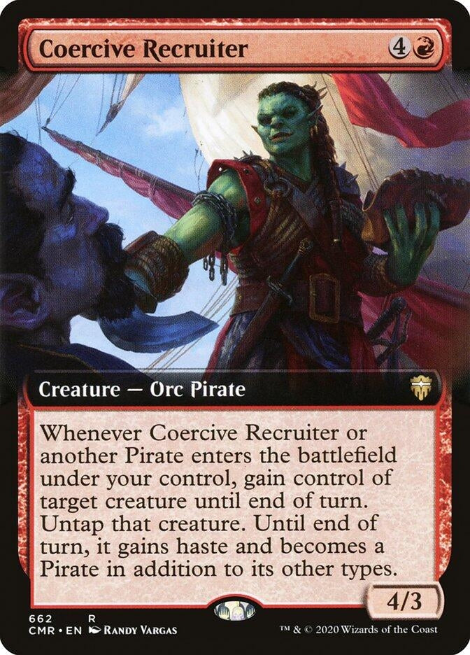 Image for Coercive Recruiter (Extended Art) (662) - Magic: The Gathering