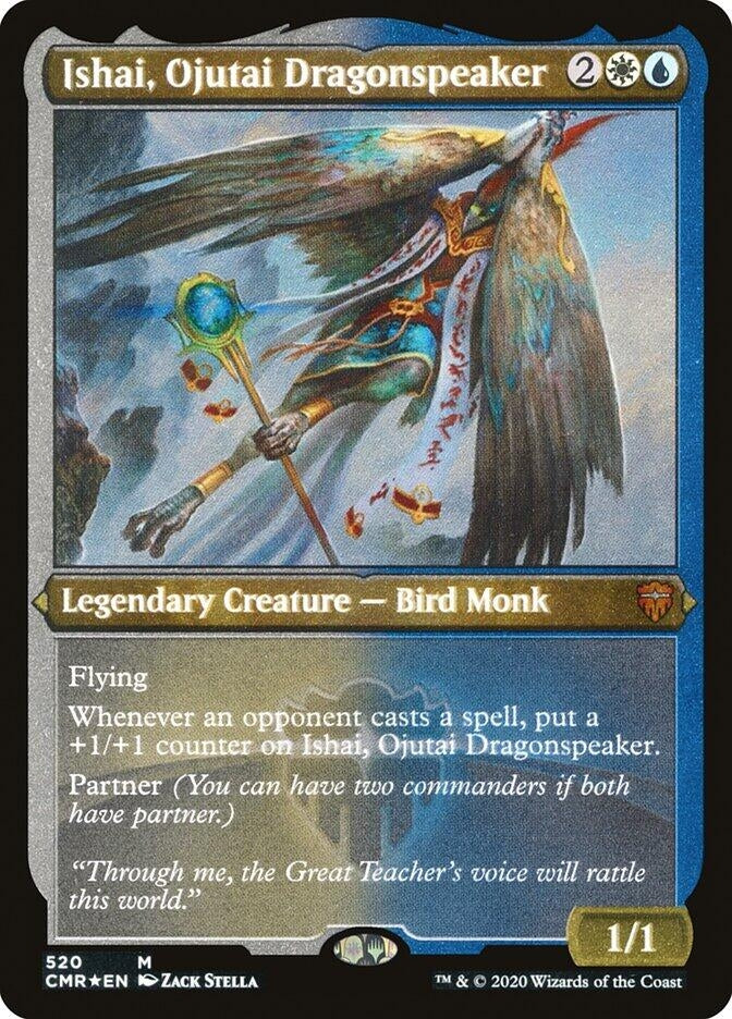 Image for Ishai, Ojutai Dragonspeaker (Foil Etched) (520) - Magic: The Gathering