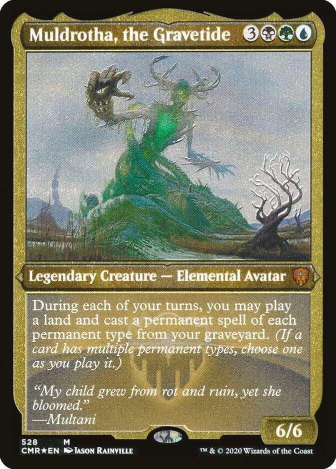 Image for Muldrotha, the Gravetide (Foil Etched) (528) - Magic: The Gathering