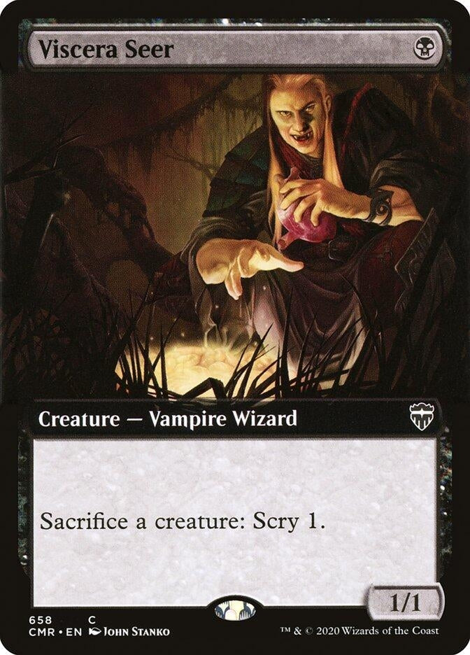 Image for Viscera Seer (Extended Art) (658) - Magic: The Gathering