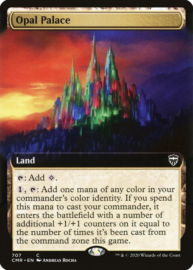 Image for Opal Palace (Extended Art) (707) - Magic: The Gathering