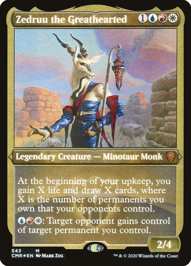 Image for Zedruu the Greathearted (Foil Etched) (543) - Magic: The Gathering