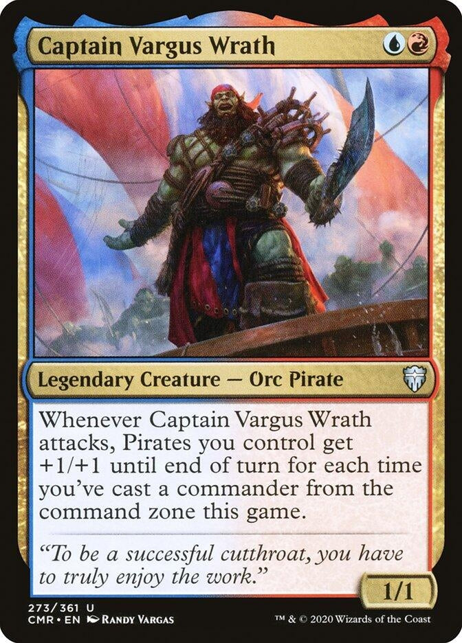 Image for Captain Vargus Wrath (273) - Magic: The Gathering