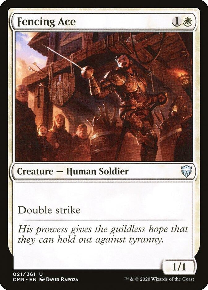 Image for Fencing Ace (21) - Magic: The Gathering