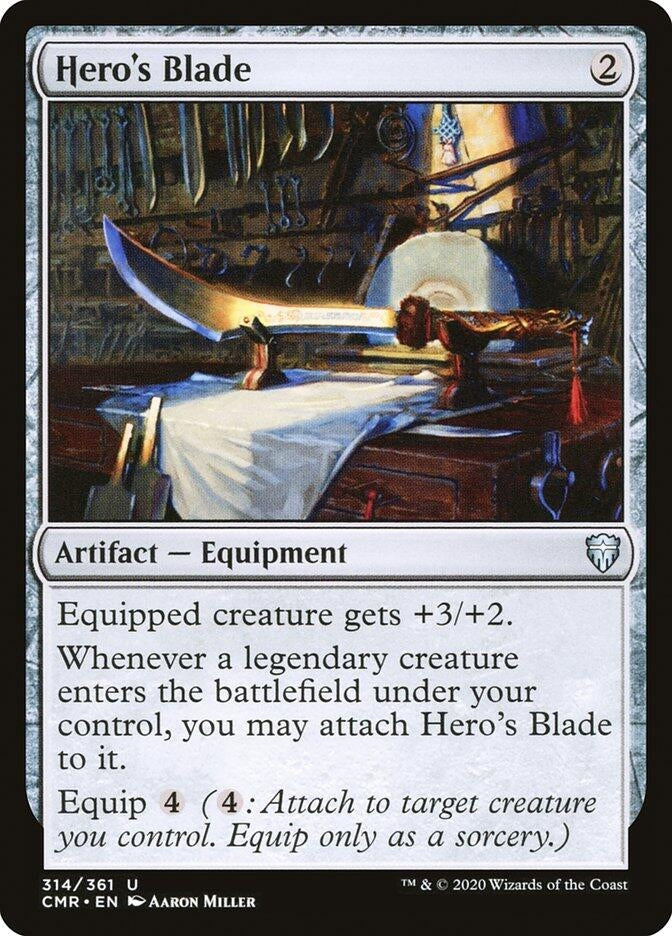 Image for Hero's Blade (314) (314) - Magic: The Gathering