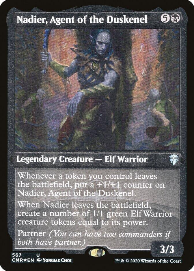 Image for Nadier, Agent of the Duskenel (Foil Etched) (567) - Magic: The Gathering