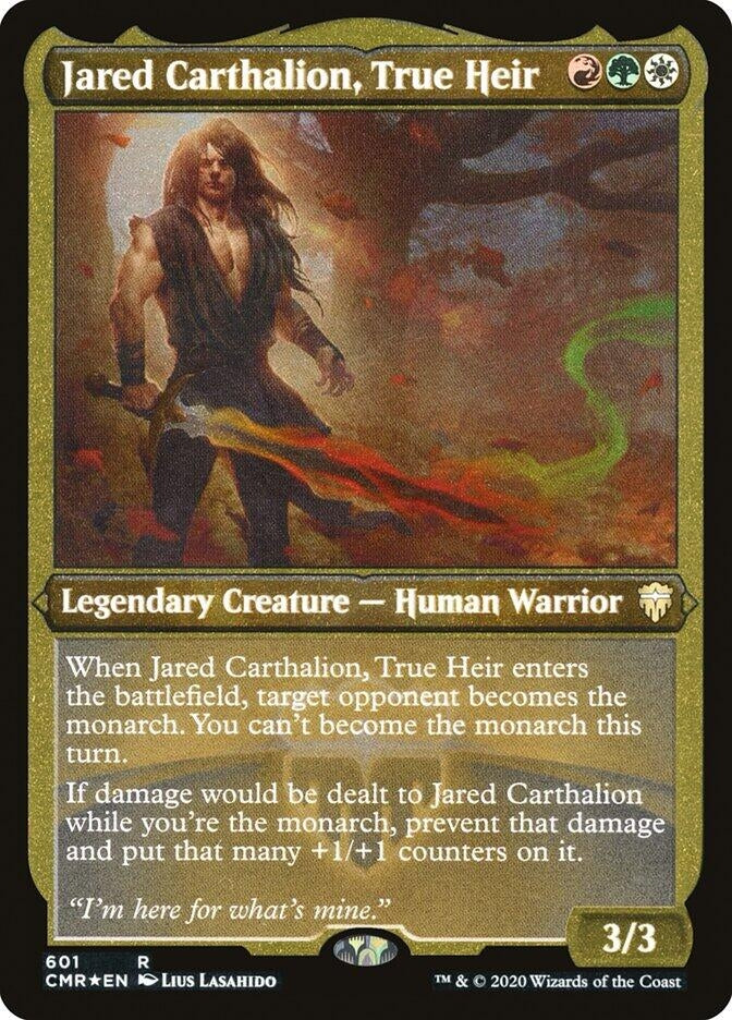 Image for Jared Carthalion, True Heir (Foil Etched) (601) - Magic: The Gathering