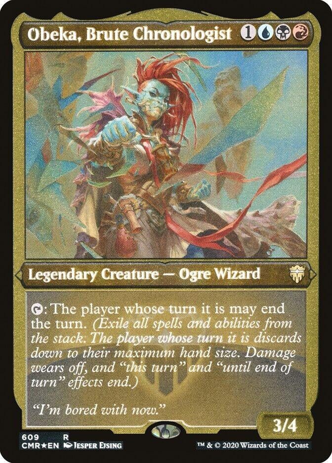 Image for Obeka, Brute Chronologist (Foil Etched) (609) - Magic: The Gathering
