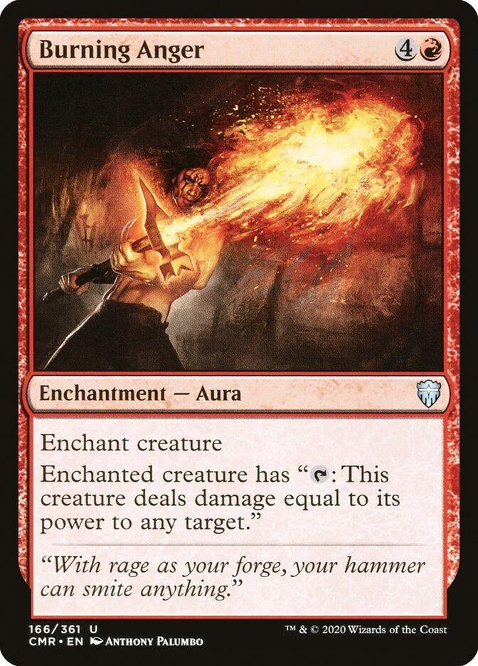 Image for Burning Anger (166) - Magic: The Gathering