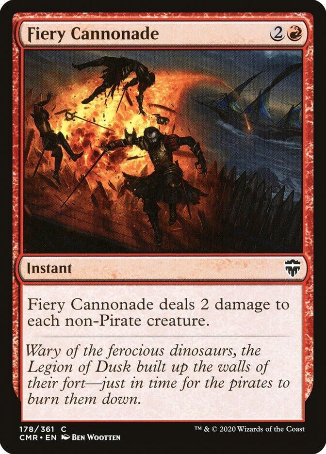 Image for Fiery Cannonade (178) - Magic: The Gathering