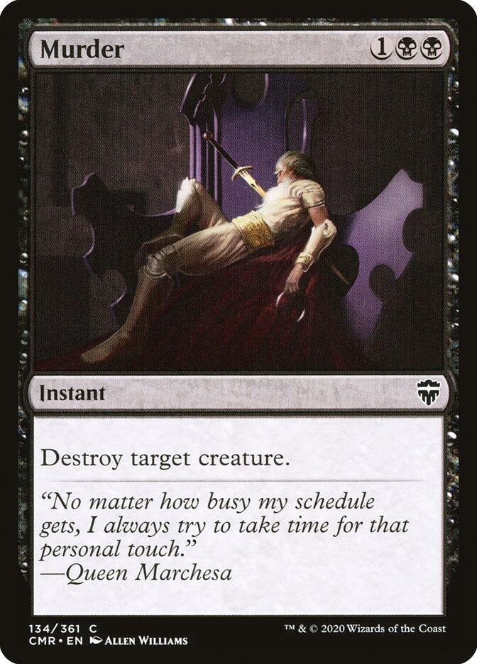 Image for Murder (134) - Magic: The Gathering