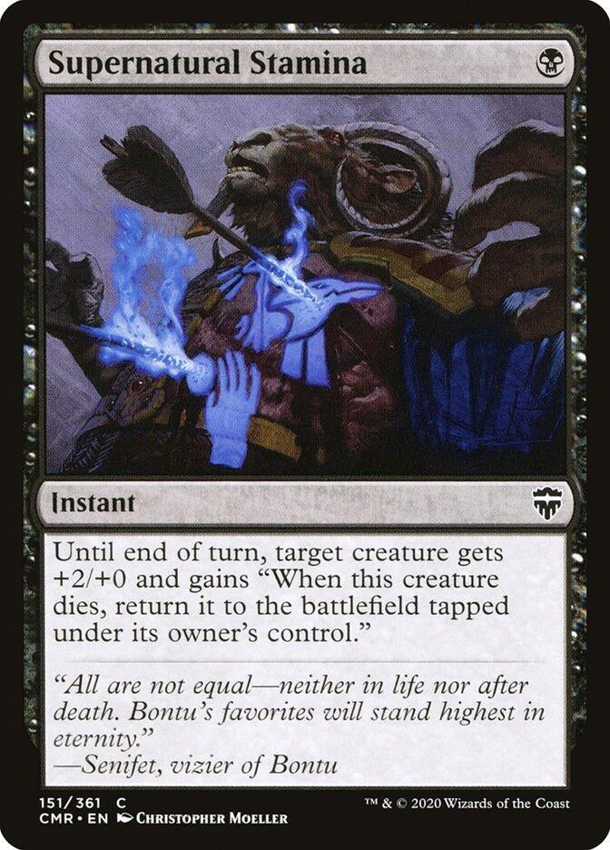 Image for Supernatural Stamina (151) - Magic: The Gathering