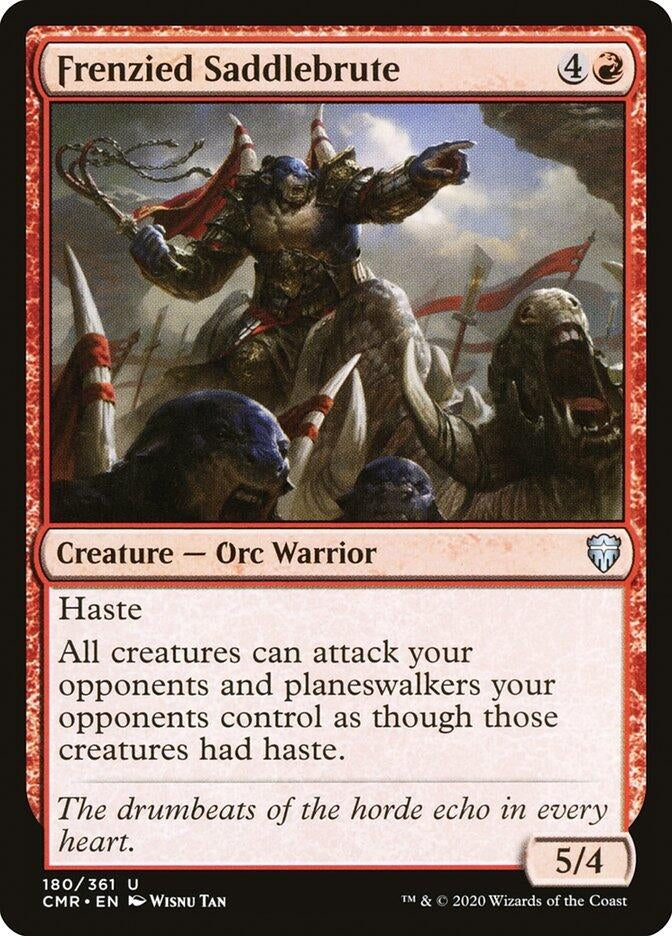 Image for Frenzied Saddlebrute (180) - Magic: The Gathering