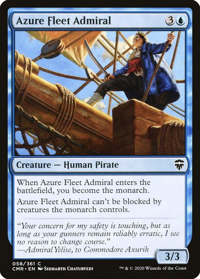 Image for Azure Fleet Admiral (58) - Magic: The Gathering