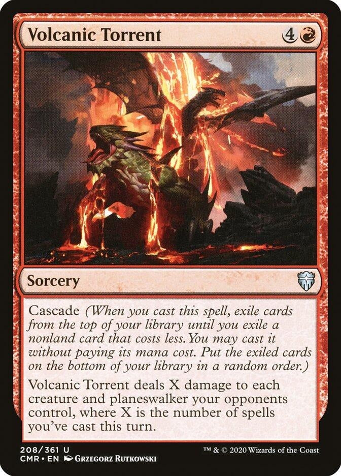 Image for Volcanic Torrent (208) - Magic: The Gathering
