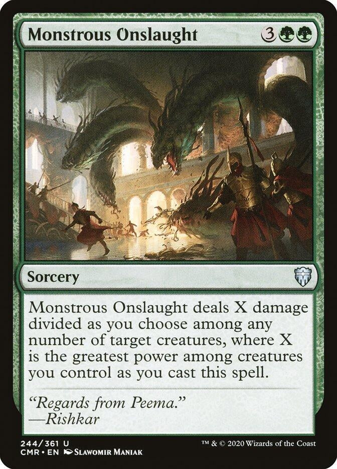 Image for Monstrous Onslaught (244) - Magic: The Gathering