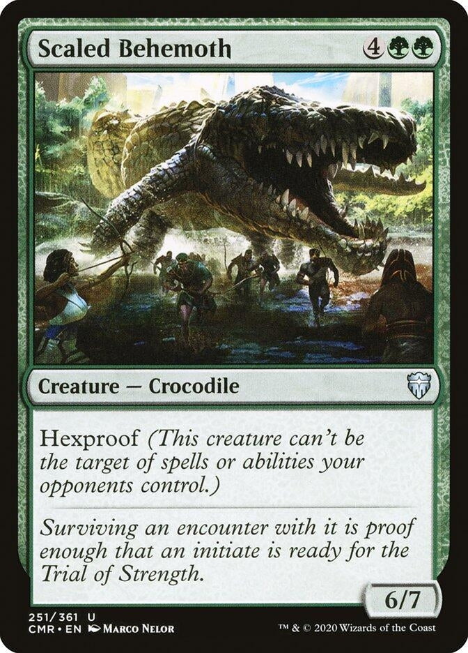Image for Scaled Behemoth (251) - Magic: The Gathering