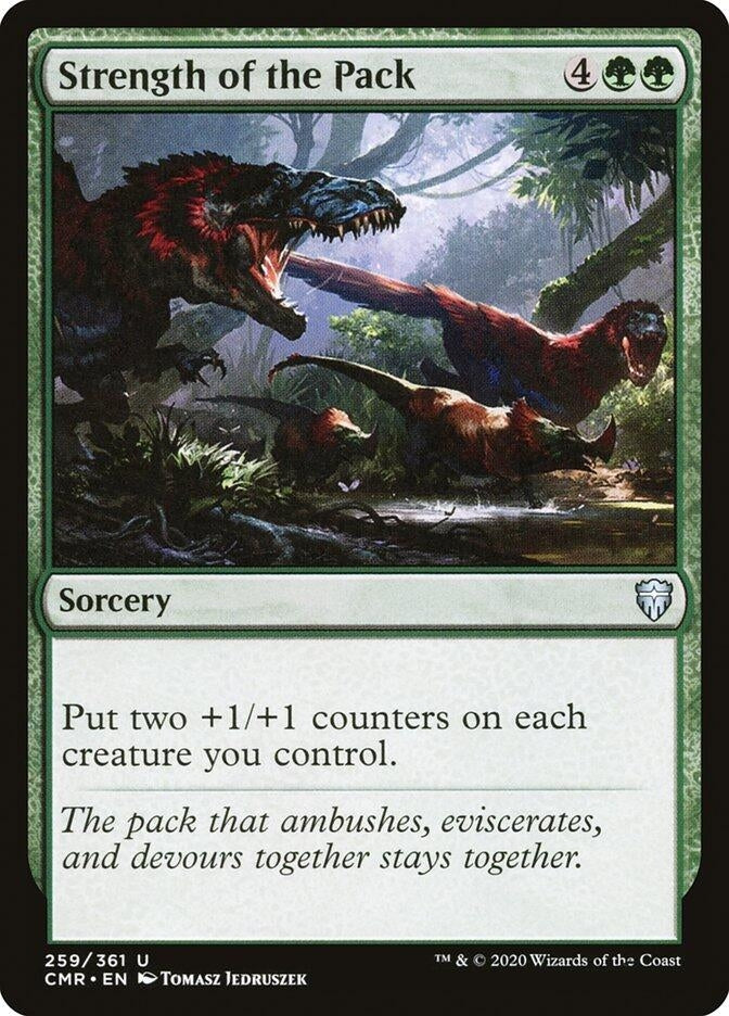 Image for Strength of the Pack (259) - Magic: The Gathering