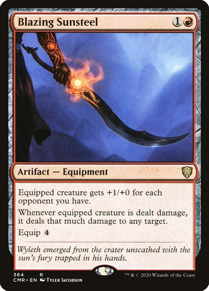Image for Blazing Sunsteel (364) - Magic: The Gathering
