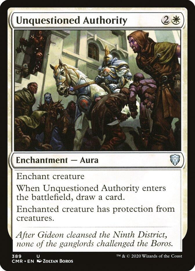 Image for Unquestioned Authority (389) - Magic: The Gathering