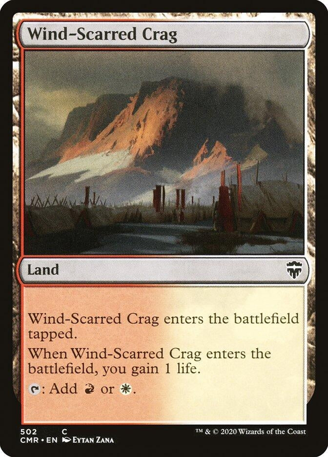 Image for Wind-Scarred Crag (502) - Magic: The Gathering