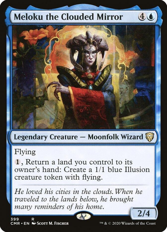 Image for Meloku the Clouded Mirror (399) - Magic: The Gathering