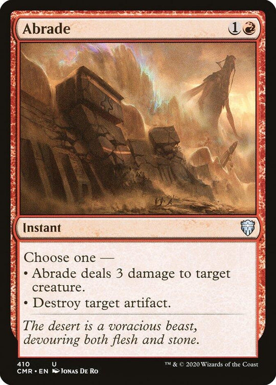 Image for Abrade (410) (CMR) - Magic: The Gathering