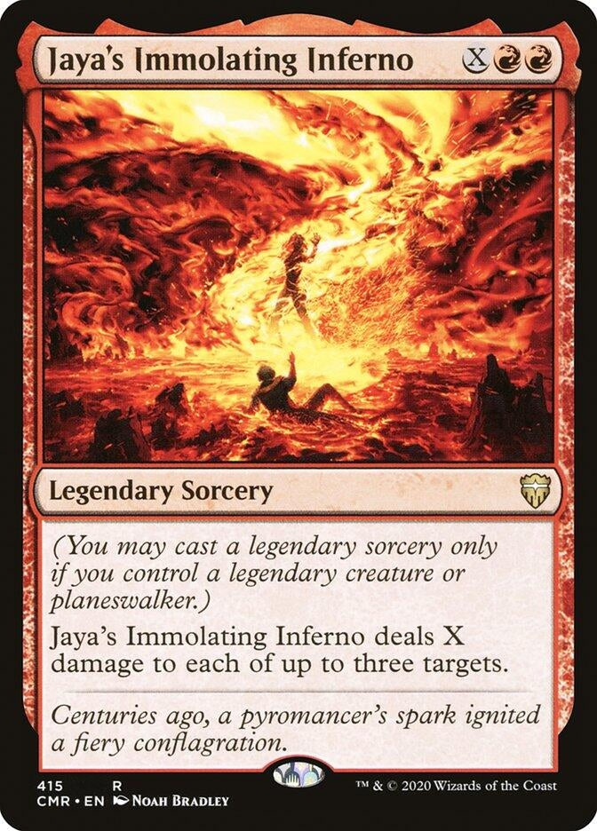 Image for Jaya's Immolating Inferno (415) - Magic: The Gathering