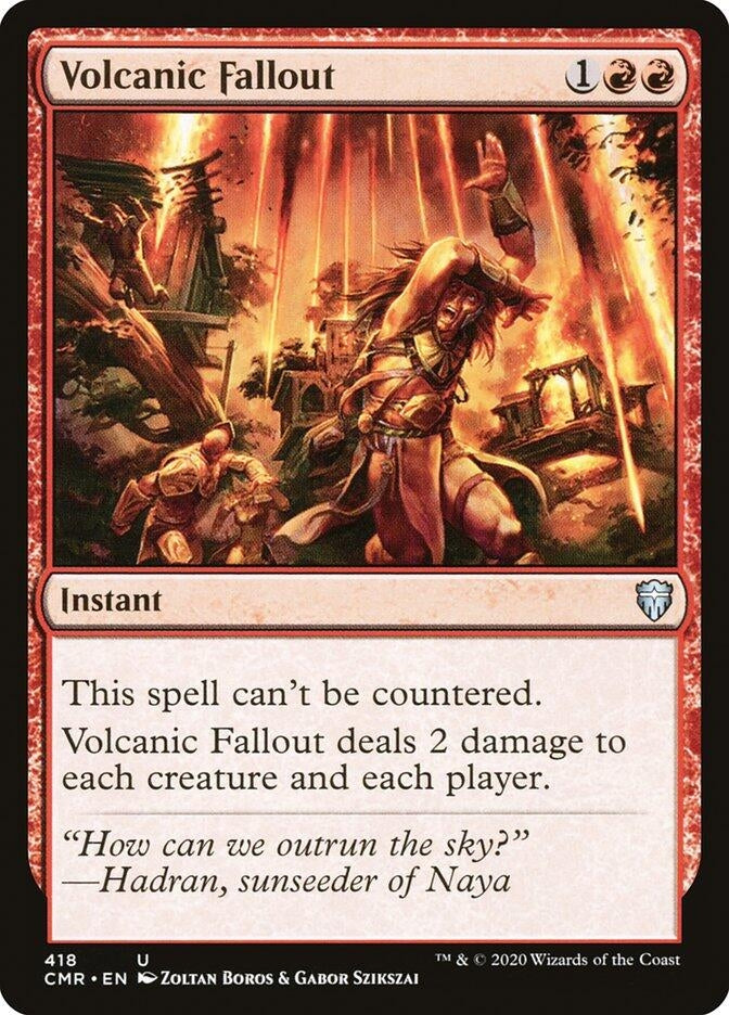 Image for Volcanic Fallout (418) - Magic: The Gathering