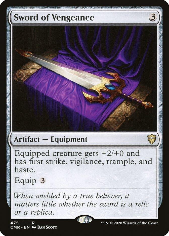 Image for Sword of Vengeance (475) - Magic: The Gathering
