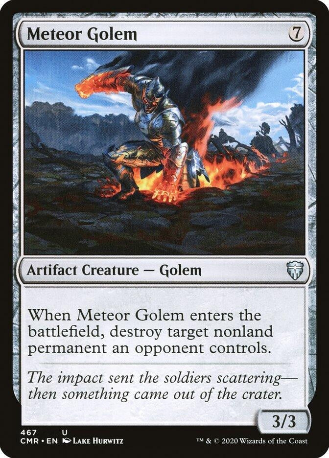 Image for Meteor Golem (467) (467) - Magic: The Gathering