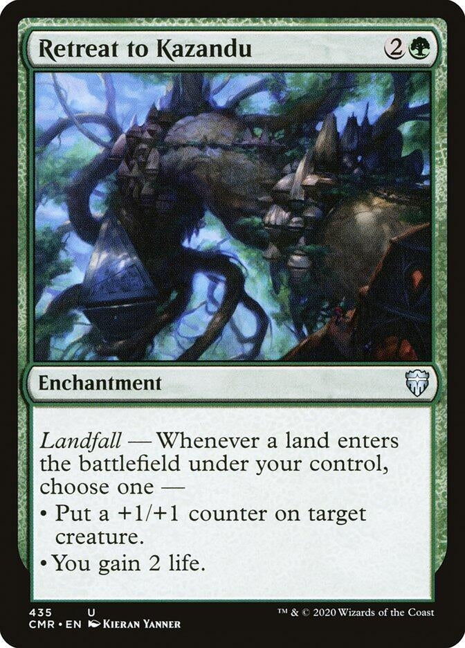 Image for Retreat to Kazandu (435) - Magic: The Gathering