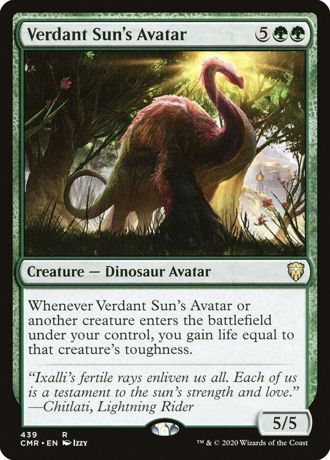 Image for Verdant Sun's Avatar (439) - Magic: The Gathering