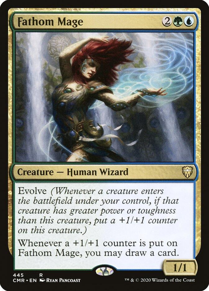 Image for Fathom Mage (445) - Magic: The Gathering