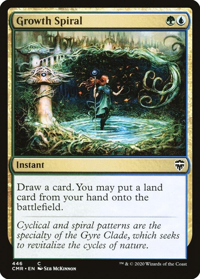 Image for Growth Spiral (446) - Magic: The Gathering